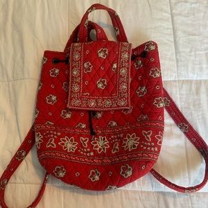 vera bradley drawstring backpack